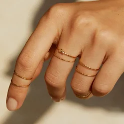 BDM Studio Phalange|Fine^Bague double Ode