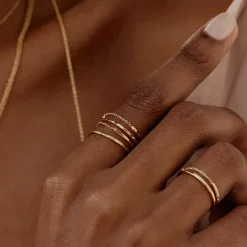 BDM Studio Chaîne|Double^bague double promesse