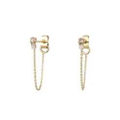 BDM Studio Pendantes|Dessous D'oreilles^Boucles d'oreilles chaînes Amants