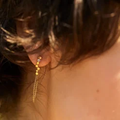 BDM Studio Pendantes|Dessous D'oreilles^Boucles d'oreilles chaînes Félicie