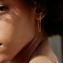 BDM Studio Pendantes|Dessous D'oreilles^Boucles d'oreilles chaînes Félicie