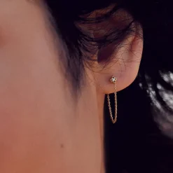 BDM Studio Pendantes|Dessous D'oreilles^boucles d'oreilles chaînes gabrielle