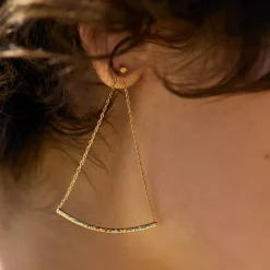 BDM Studio Chaînes^Boucles d'oreilles chaînes Illusion