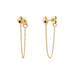 BDM Studio Chaînes^Boucles d'oreilles chaînes Amoureuse