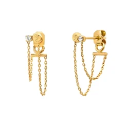 BDM Studio Pendantes|Chaînes^Boucles d'oreilles chaînes Zéphyr