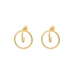 BDM Studio Créoles|Puces^boucles d'oreilles puces Alma
