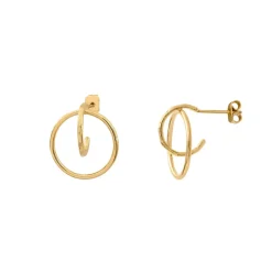 BDM Studio Créoles|Puces^boucles d'oreilles puces Alma