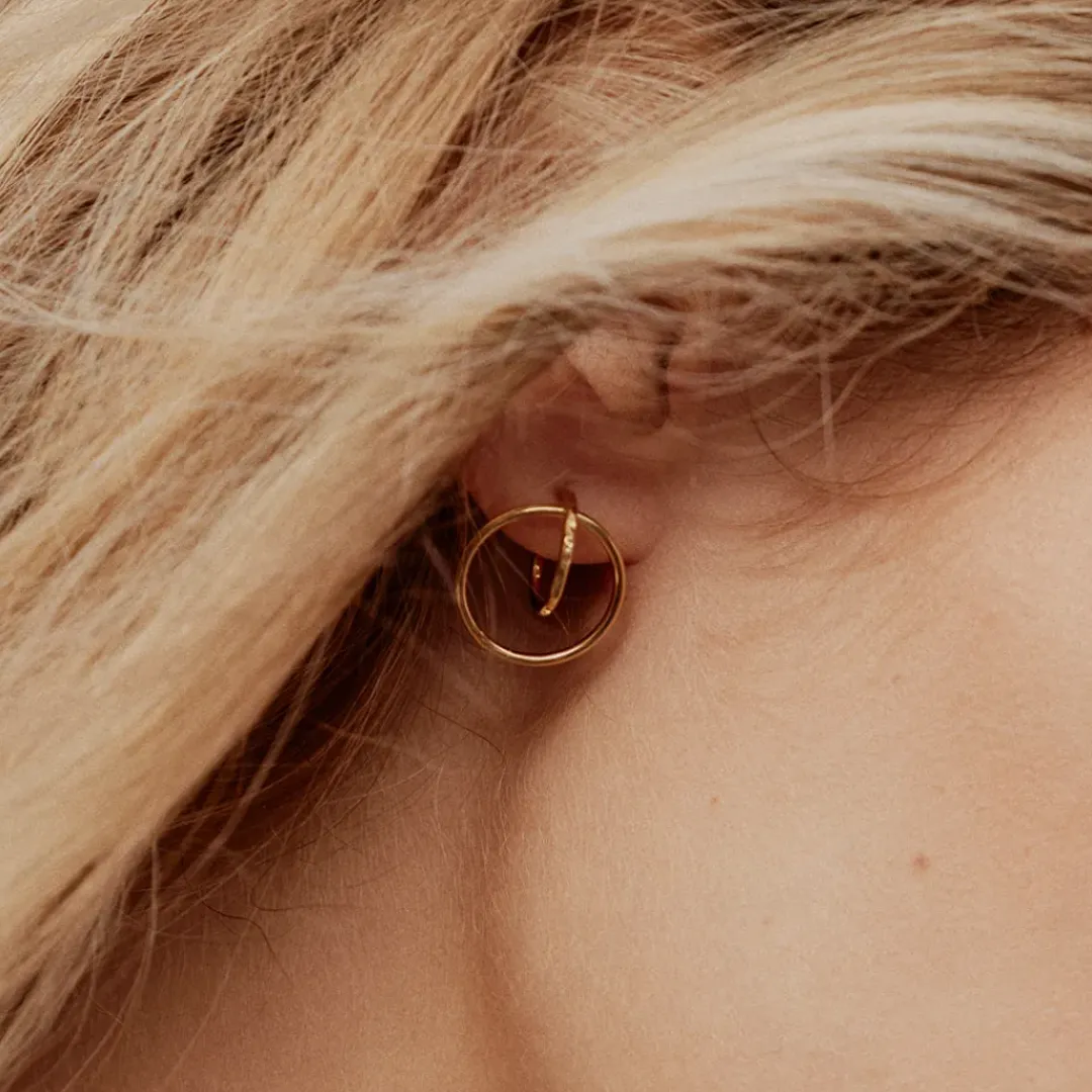 BDM Studio Créoles|Puces^boucles d'oreilles puces Alma