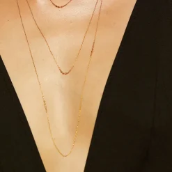 BDM Studio Long|Pendant^Collier double Océane