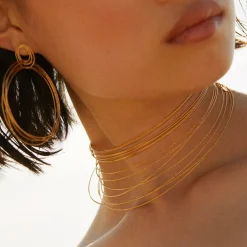 BDM Studio Choker^Collier plastron Freyja