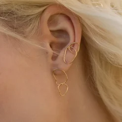 BDM Studio Puces|Piercing^Ear cuffs dépareillés Capucine