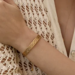 BDM Studio Manchette|Bracelet^Grand jonc Rose