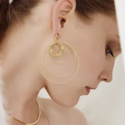 BDM Studio Créoles^Grandes boucles d'oreilles Arizona